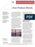 Direct Marketing Plan For Products Example