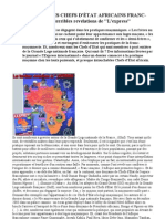 ENQUETE SUR DES CHEFS D'ÉTAT AFRICAINS FRANC-MAÇONS Les Terribles Revelations de ''L'express''