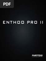 Enthoo Pro Ii: User Manual V1.1