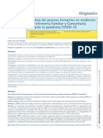 Análisis Del Proceso Formativo en Residentes de Enfermería Familiar y Comunitaria Durante La Pandemia COVID-19