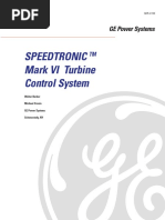 Speedtronic Mark VI Turbine Control System: GE Power Systems