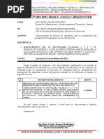 INFORME #003 Requerimiento Actualizacion de Presupuesto