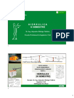 Hidráulica Vi Semestre: Dr. Ing. Alejandro Hidalgo Valdivia Escuela Profesional de Ingeniería Civil