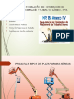 Curso Formação de Plataformas de Elevação