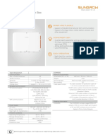 Sungrow - Smart Communication Box (COM100D) - Datasheet - V10 - EN