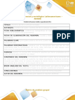 Presentación de Matriz de Análisis Grupal y Resumen Analítico Especializado RAE