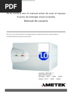 Power Conditioners Manual Rev A.en - Es