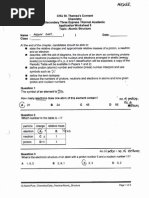 Chem Worksheet 3