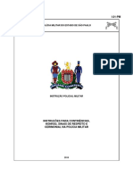 I-21-PM - 3º Edição Das Instruções para Continências, Honras, Sinais de Respeito e Cerimonial) (Bol G PM 11 - 19)