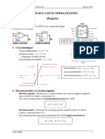 TD Capteurs Instrumentation