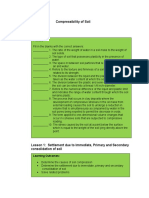 Compressibility of Soil: Unit 1