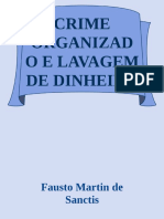 Crime Organizado e Lavagem de Dinheiro - Fausto Martin de Sanctis