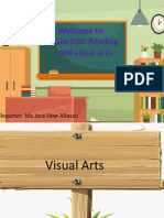 Reading and Visual Arts Report