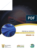 Physical Sciences - Vertical Projectile Motion