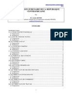 Organisation Judiciaire Rca