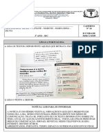 10º Caderno de Atividade