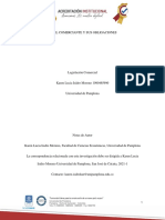 El Comerciante y Sus Obligaciones - Karen Isidro