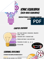 SK0014 - Lecture 6 IONIC EQUILIBRIA 2021 - NOTES
