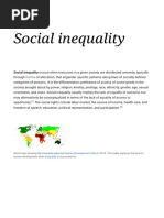 Social Inequality - Wikipedia