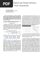 EEE-251 Digital Logic Design Laboratory Week 5 Experiments