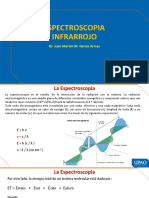 Espectroscopia Infrarrojo: Dr. Juan Marlon M. García Armas