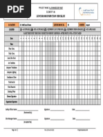 1.4b Lunch Room Inspection Checklist