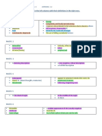 English File Advanced UNIT 1 P. 6 LISTENING VOCAB Keyy