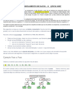 Info de Algoritmo de Ordenamiento Quick Sort Nov 2021