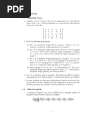 1 Exercises: 1.1 Spanning Trees