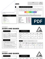 Experiment Acid and Base