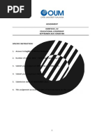 Assignment HMEF5023 - V2 Educational Leadership September 2021 Semester