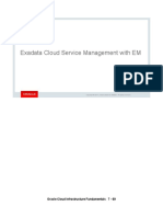 Exadata Cloud Service Management With EM: Oracle Cloud Infrastructure Fundamentals 7 - 69