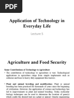 Application of Technology in Everyday Life