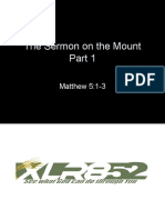 The Sermon On The Mount Part 1