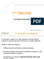 P1 Security - Corporate Presentation 2020 Q4