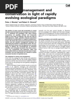 Mumby & Steneck (2008) - Coral Reef Management and Conservation in Light of Rapidly Evolving Ecological Paradigms