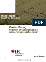 Cardiac Pacing& CRT. ESC Pocket Guidelines 2021. Dr. Amro Shaker