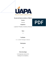 Tarea 8 Legislacion Tributaria, Monetaria y Financiera