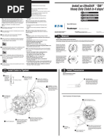 Eaton Ultrashift DM Heavy Duty Clutch Installation Guide Installation Instructions en