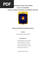 Perfiles e Interpretaciones Geologicas