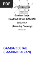 TM15 GATEK - Gambar Detail Dan Gambar Susunan