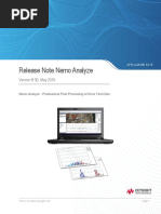 Release Note Nemo Analyze: Version 8.30, May 2019