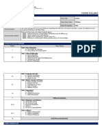 Course Syllabus: Metro Dumaguete College, Inc