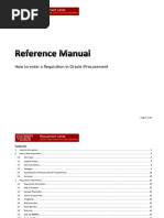 IProcurement Reference Manual