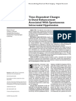 Time-Dependent Changes in Dural Enhancement Associated With Spontaneous Intracranial Hypotension