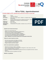 Excel (PCIEouTOSA) Approfondissement