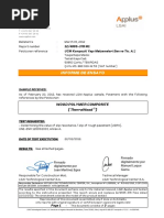 Slip Resistance ENV 12633 - Deck Profile - Cleaned