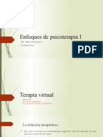 Enfoques de Psicoterapia I 4 Introducción Intervenciones Psicoterapeúticas