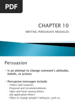 CHAPTER 10 - Persuasive