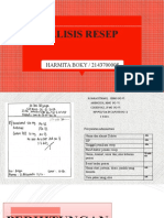 Haramita Analisis Resep